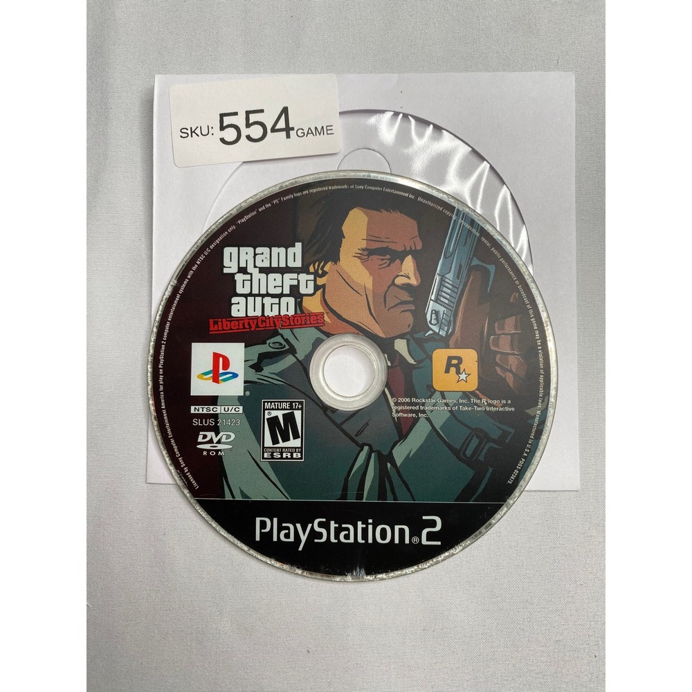 Grand Theft Auto Liberty City Stories Sony PlayStation 2